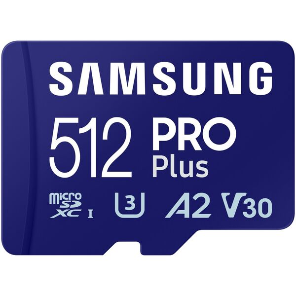 Karta Samsung PRO Plus SDXC 512 GB U3 A2 V30 (MB-MD512SA/EU)