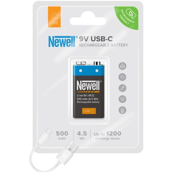 Newell NEWELL akumulator 9 V USB-C 500 mAh