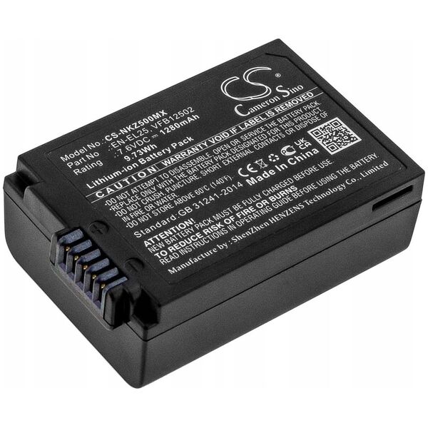 Akumulator Cameron Sino Akumulator Bateria Typ En-el25 Enel25 Do Nikon Z50 / Z50 Zfc / Z30 / Z Fc