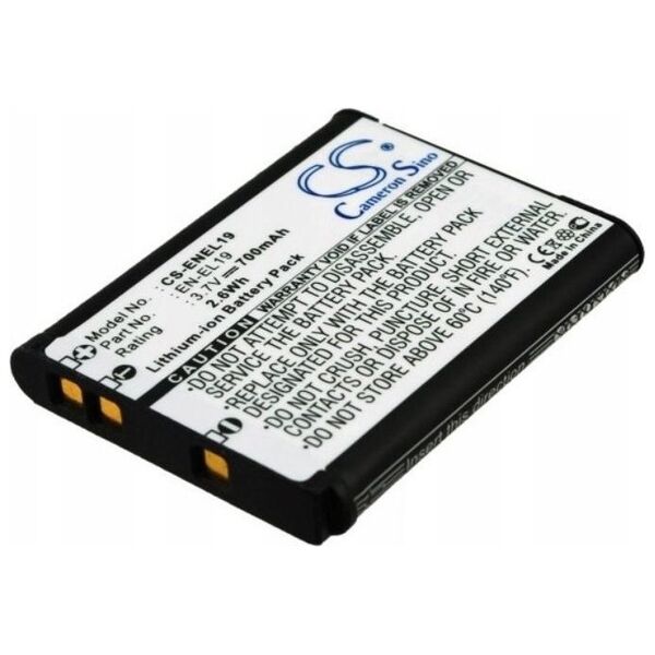 Akumulator Cameron Sino Akumulator Bateria Typu En-el19 Enel19 Do Nikon / Np-bj1 Npbj1 Do Sony
