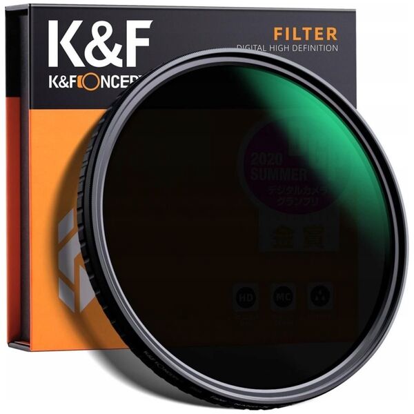 Filtr Kf Filtr 37 Mm Kf X Fader Szary Regulowany Nd8-nd128 / Kf01.1443