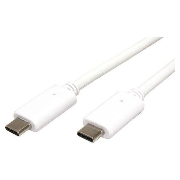 Kabel USB Neutralle USB kabel (3.1), USB C (M) - USB C (M), 1m, biały, plastic bag, USB Power Delivery