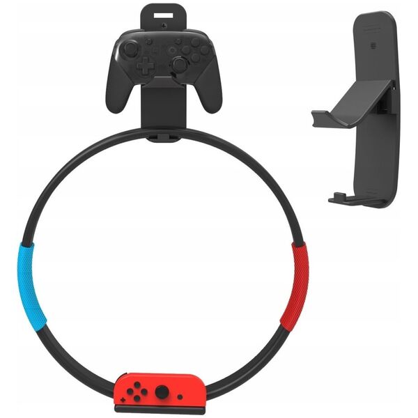 JYS Uchwyt Ścienny Wieszak 2w1 Na Pad + Ring-con Do Nintendo Switch / Switch Oled / P5243 / Ns243