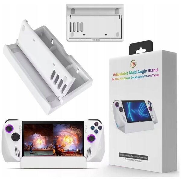 JYS Podstawka Stojak Uchwyt Statyw Do Asus Rog Ally / Steam Deck / Nintendo Switch Oled Lite / Jys-ra001