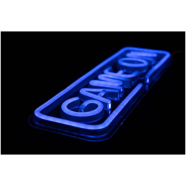 PREYON Neon gamingowy LED ścienny GAME ON Blue Eye Bait (PBEB12GO)