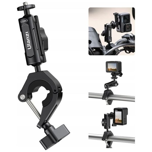 Ulanzi Imadło Magic Arm Uchwyt na Rower Motor do Kamery Aparatu Telefonu na Gwint 1/4 System GoPro / ULANZI CM025