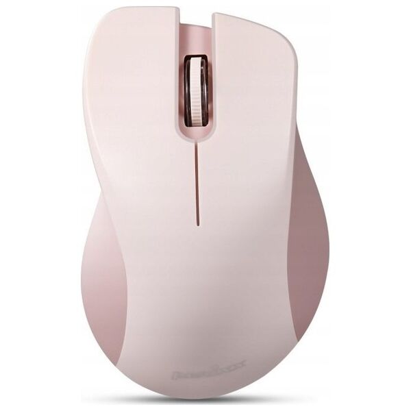 Mysz Perixx Mysz bezprzewodowa Perixx PERIMICE-621 optyczna 1600dpi 2.4 GHz, różowa, silent, cicha, bezklikowa