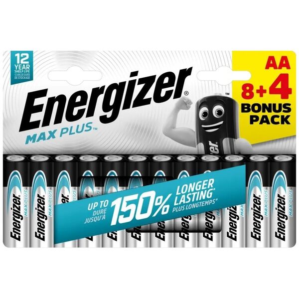 Energizer Energizer LR6/12 Max Plus AA 8+4 zdarma