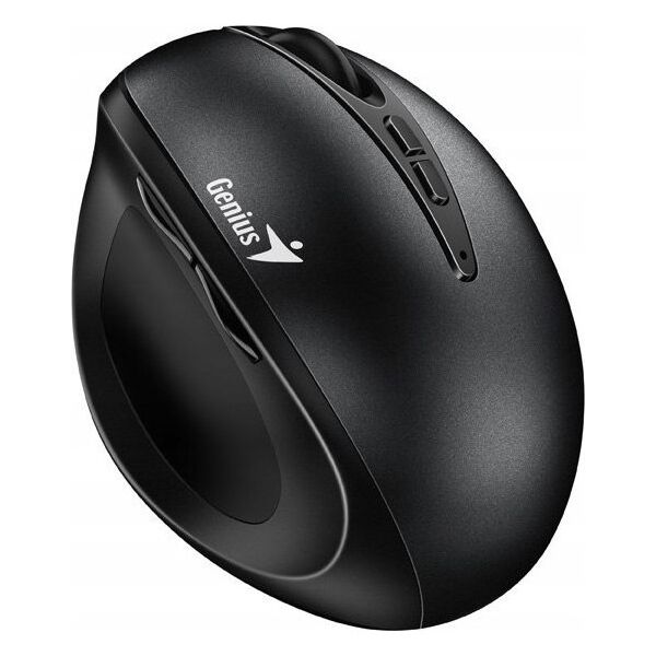 Mysz Genius GENIUS myš Ergo 8300S Black/ vertikální/ 1600 dpi/ bezdrátová/ 7tlačítek/ tichá/ černá