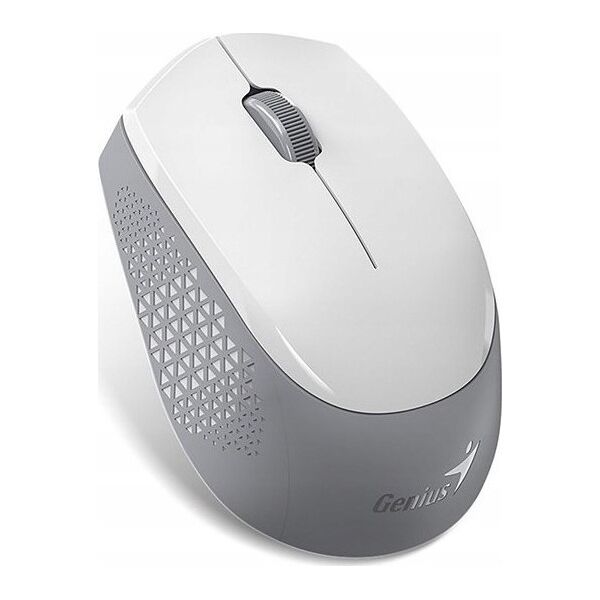 Mysz Genius GENIUS myš NX-8000S BT/ duální Bluetooth + 2,4GHz/ 1200 dpi/ bezdrátová/ tichá/ bílošedá