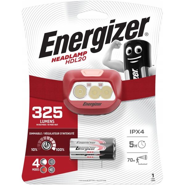 Latarka Energizer LATARKA ENERGIZER HEADLIGHT HDL20 3AAA 325 lm