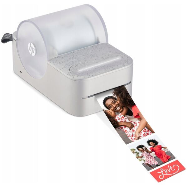 Drukarka etykiet HP Hp Sprocket Panorama Kolorowa Drukarka Bluetooth Do Etykiet Zdjęć Naklejek - Biała