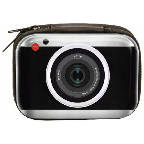LoveInstant Futerał Etui Case Pokrowiec Na Zdjęcia Do Fuji Instax Mini 12 11 40 9 8 7 Evo Link Liplay / Polaroid Kodak Xiaomi Hp Zink / Czarny Aparat