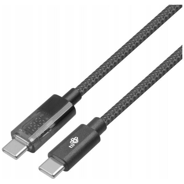 Kabel USB TB USB-C - USB-C 1 m Czarny (AKTBXKUCCIND10B)