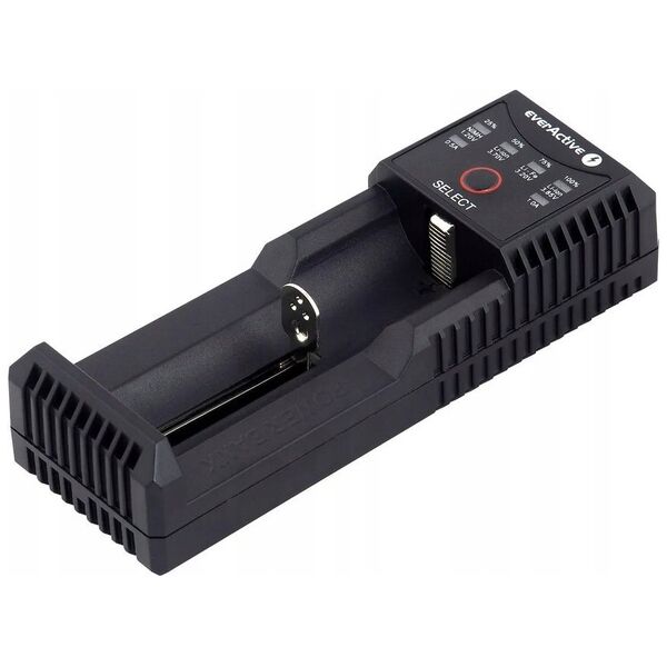 Ładowarka EverActive Ładowarka do akumulatorków cylindrycznych Li-ion oraz Ni-MH everActive UC-100C z funkcją Power Bank
