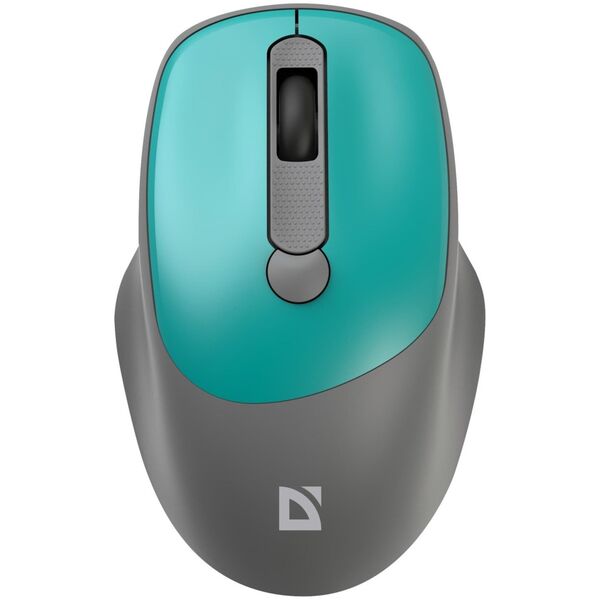 Mysz Defender Mysz bezprzewodowa Defender FEAM MM-296 optyczna bezklikowa silent 1600dpi mięta