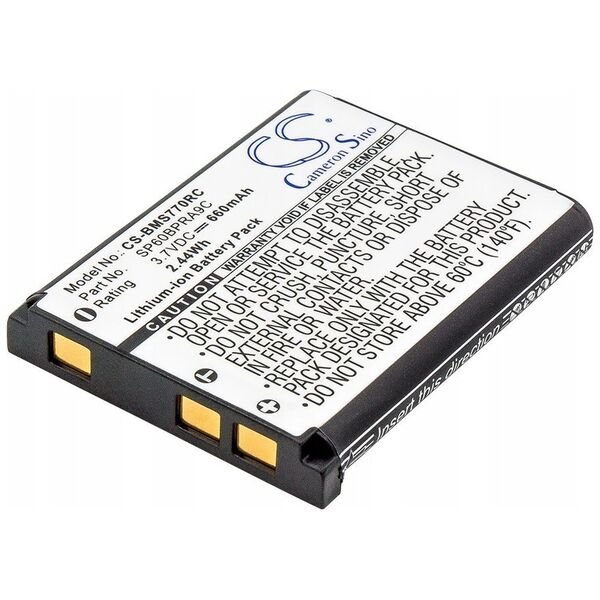Cameron Sino Akumulator Bateria Typ Sp60bpra9c N4fuyyyy0047 Do Sony Vgp-bms77 Panasonic Kx-tca385 Kx-tca285 Kx-udt121 Kx-udt131 / Cs-bms770rc