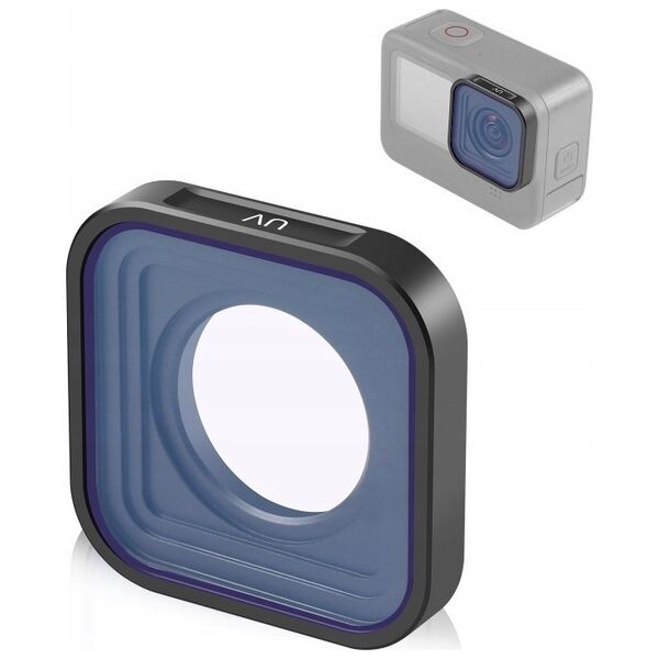 Filtr Puluz Filtr Ochronny Uv Ultrafioletowy Do Kamer Gopro Hero 12 11 Mini 10 9 Black / Pu923