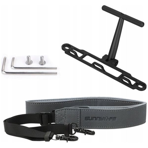 SunnyLife Szelki Uchwyt Pasek Mocowanie Na Szyję Ramię Do Pilot Dji Rc 2 / Rc2 / Rc 1 / Rc1 / Zj764-d