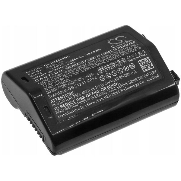Akumulator Cameron Sino Akumulator Bateria Typ En-el18d Do Nikon D 6 Z 9 D6 Z9 Cameron Sino 2600mah / Cs-nkz900mc