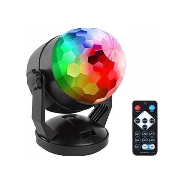 Lampki choinkowe Denver Dyskotekowa kula świetlna LED Denver LDB-319