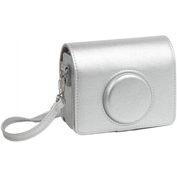 Pokrowiec LoveInstant Etui Pokrowiec Futerał Case Osłona Torba Do Fujifilm Fuji Instax Mini Evo / Srebrny