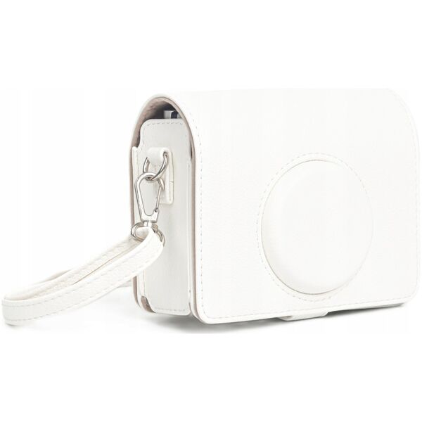 Pokrowiec LoveInstant Etui Pokrowiec Futerał Case Osłona Torba Do Fujifilm Instax Mini Evo / Biały