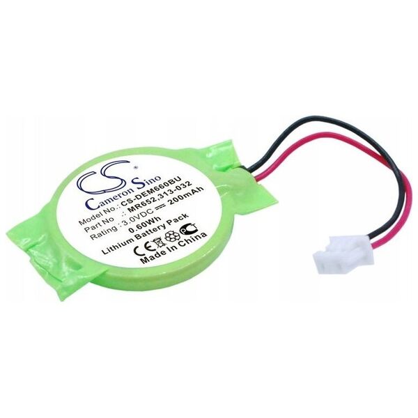 Cameron Sino Bateria Typ Mr652 Do Bios Cmos Dell Precision M4600 M6600 Latitude X1 E6320 E6430 E6420 E6520 E7240 / Cs-dem660bu
