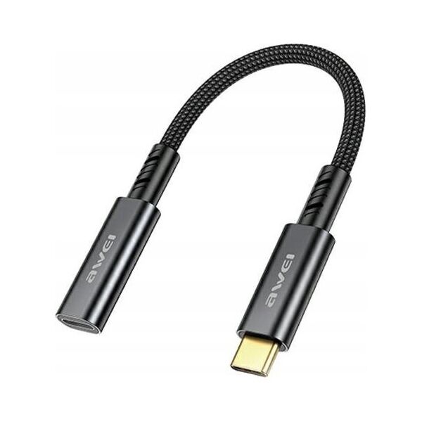Adapter USB Awei AWEI Adapter CL-216T USB-C/USB-C czarny/black
