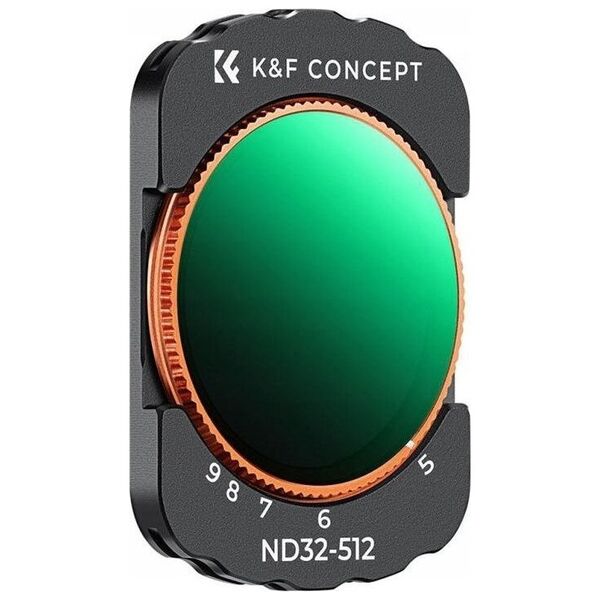 Filtr Kf Filtr ND Szary Regulowany ND32-ND512 do DJI Osmo Pocket 3 HD MC Nano X K&F / KF01.2545