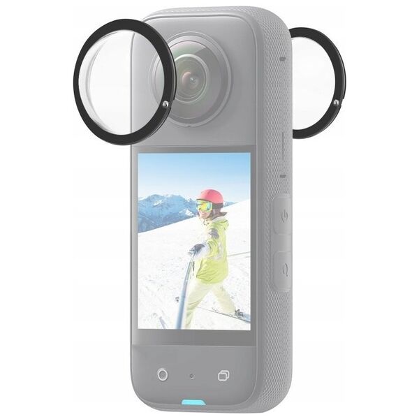 Osłona na obiektyw Puluz 2x Ochrona Osłona Na Obiektyw Do Insta360 X3 X 3 / Pu806b