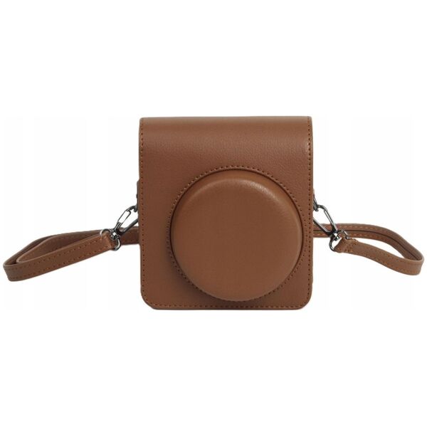 Pokrowiec LoveInstant Futerał Etui Pokrowiec Case Osłona Do Fuji Fujifilm Instax Mini 99 / Brązowy