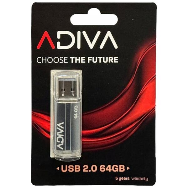 Pendrive Adiva Adiva PAMIÄÄ USB 2.0 64GB ADIVA 0278