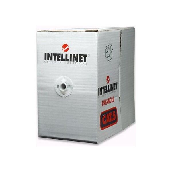 Intellinet Network Solutions Skrętka U/UTP Cat5e drut 305m SOHO CCA szara (C0367159)