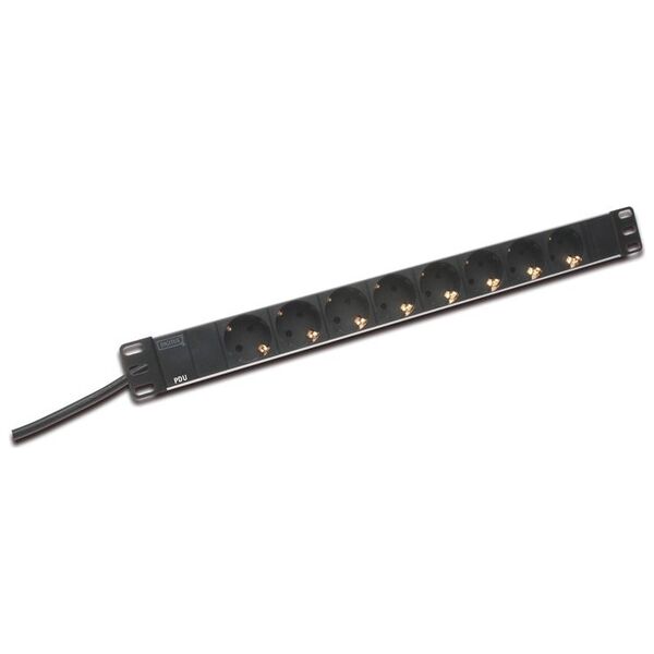 Digitus  Listwa zasilająca PDU 19" Rack, 8x gniazdo schuko (DN-95401)