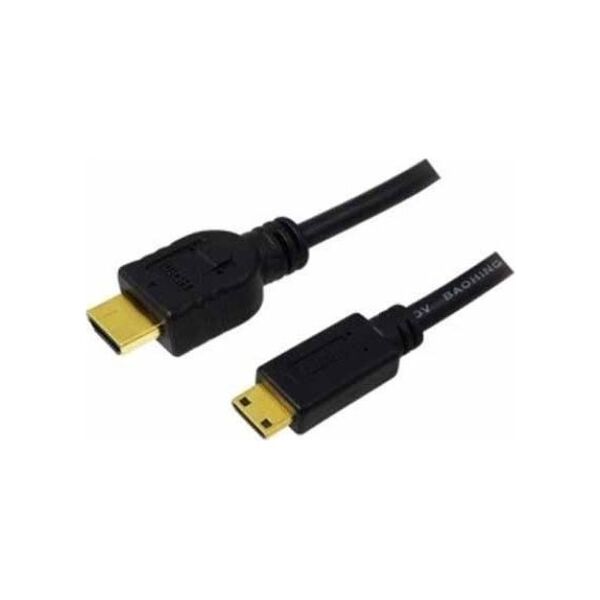 Kabel LogiLink HDMI Mini - HDMI 1.5m czarny (CH0022)