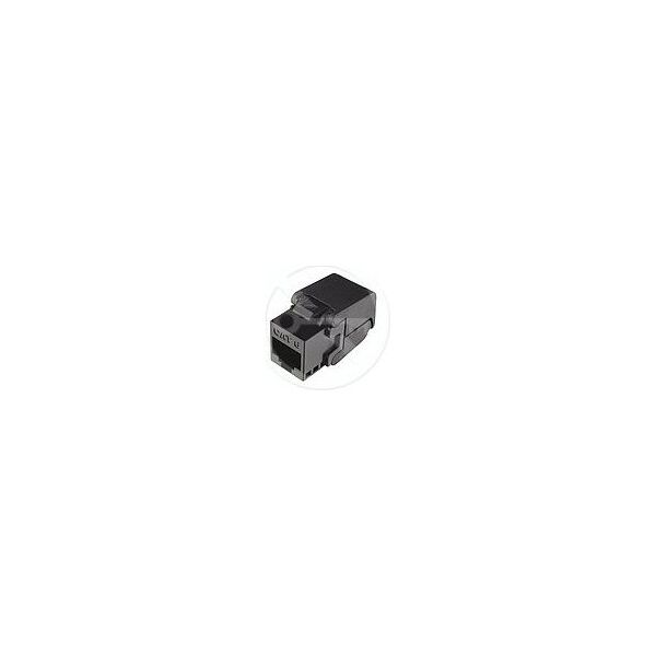 Solarix Keystone CAT6 UTP RJ45 czarny samogwintująca SXKJ-6-UTP-BK-SA