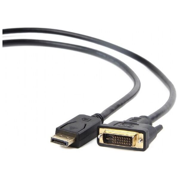 Kabel Gembird DisplayPort - DVI-D 1.8m czarny (CCDPMDVIM6)