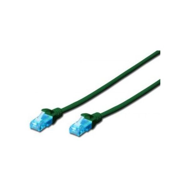 Digitus Patch cord U/UTP kat.5e PVC 2m zielony