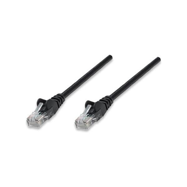Intellinet Network Solutions Patchcord Cat.5e UTP czarny 0.45m (318143)