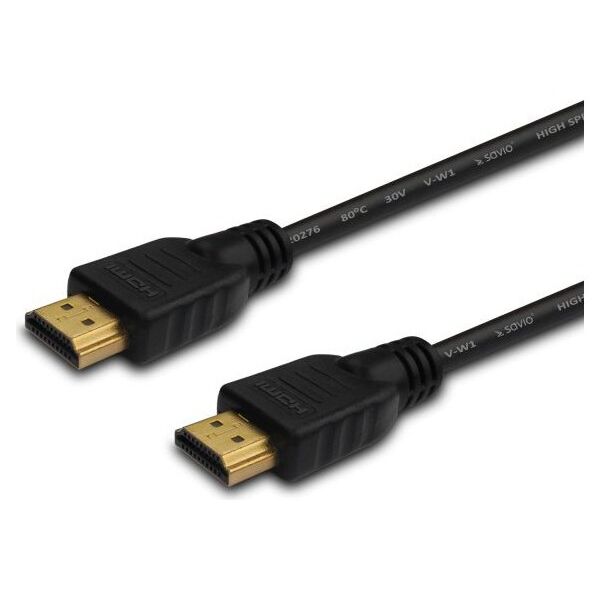 Kabel Savio HDMI - HDMI 10m czarny (SAVIO CL-34)