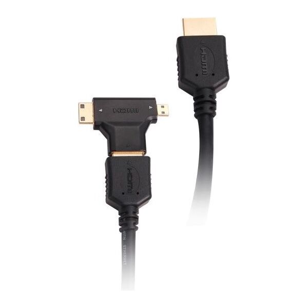 Kabel Prestigio HDMI - HDMI 1.8m czarny (PHDMIAC1)