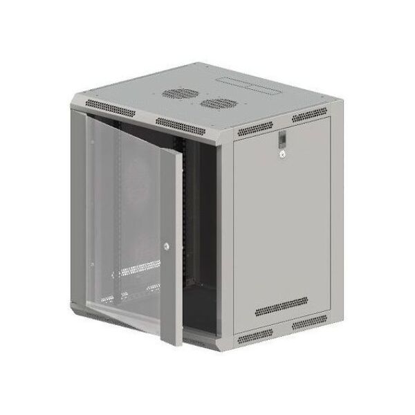 Szafa Q-Lantec Wisząca 19" 15U (SW-15U-600-500-N-DSJ-OP-RP-B-S)