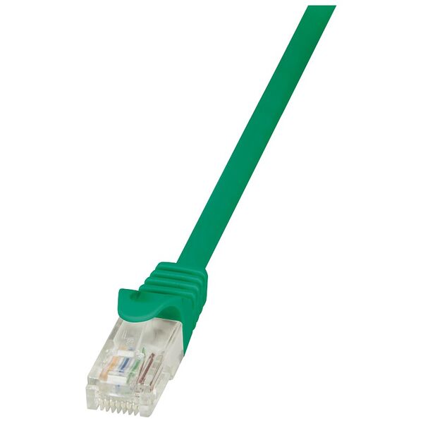 LogiLink CAT 5e Patchcord U/UTP Zielony 5M (CP1075U)
