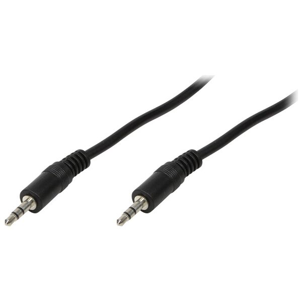 Kabel LogiLink Jack 3.5mm - Jack 3.5mm 10m czarny (CA1053)