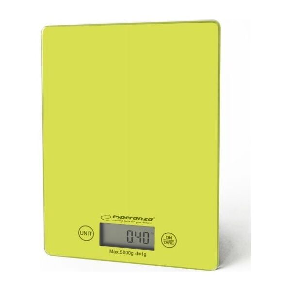 Waga kuchenna Esperanza Lemon EKS002G zielona