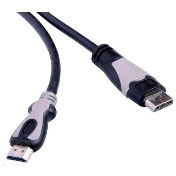 Kabel PremiumCord DisplayPort - HDMI 3m czarny (kportadk01-03)