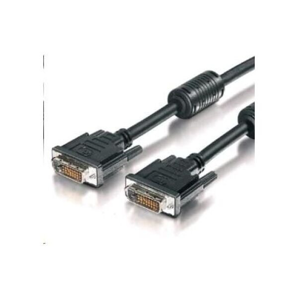 Kabel PremiumCord DVI-D - DVI-D 3m czarny (kpdvi2-3)