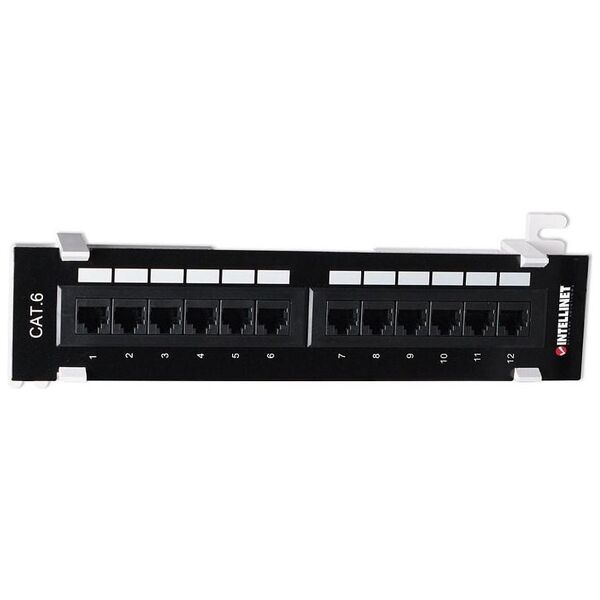 Intellinet Network Solutions Patch panel 19" 1U 12x RJ-45 UTP Cat.6 (560269)