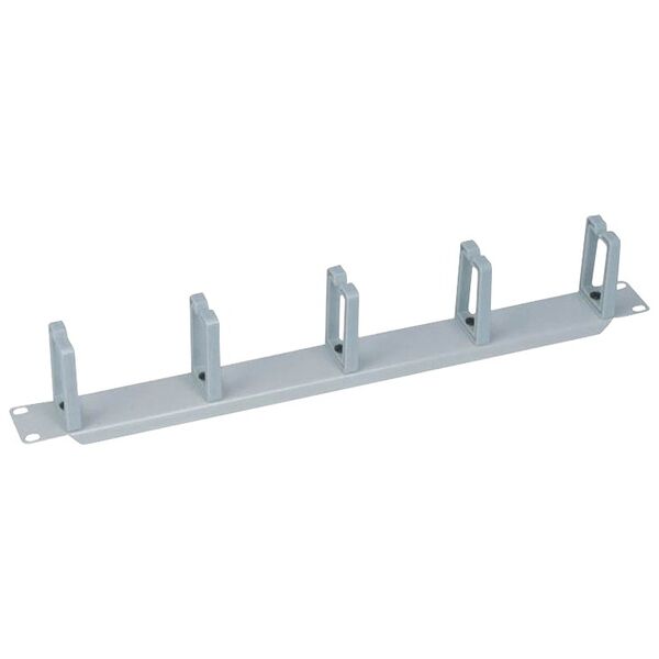 LogiLink Organizator kabli 19'' 1U z uchwytami Szary (OR104G)